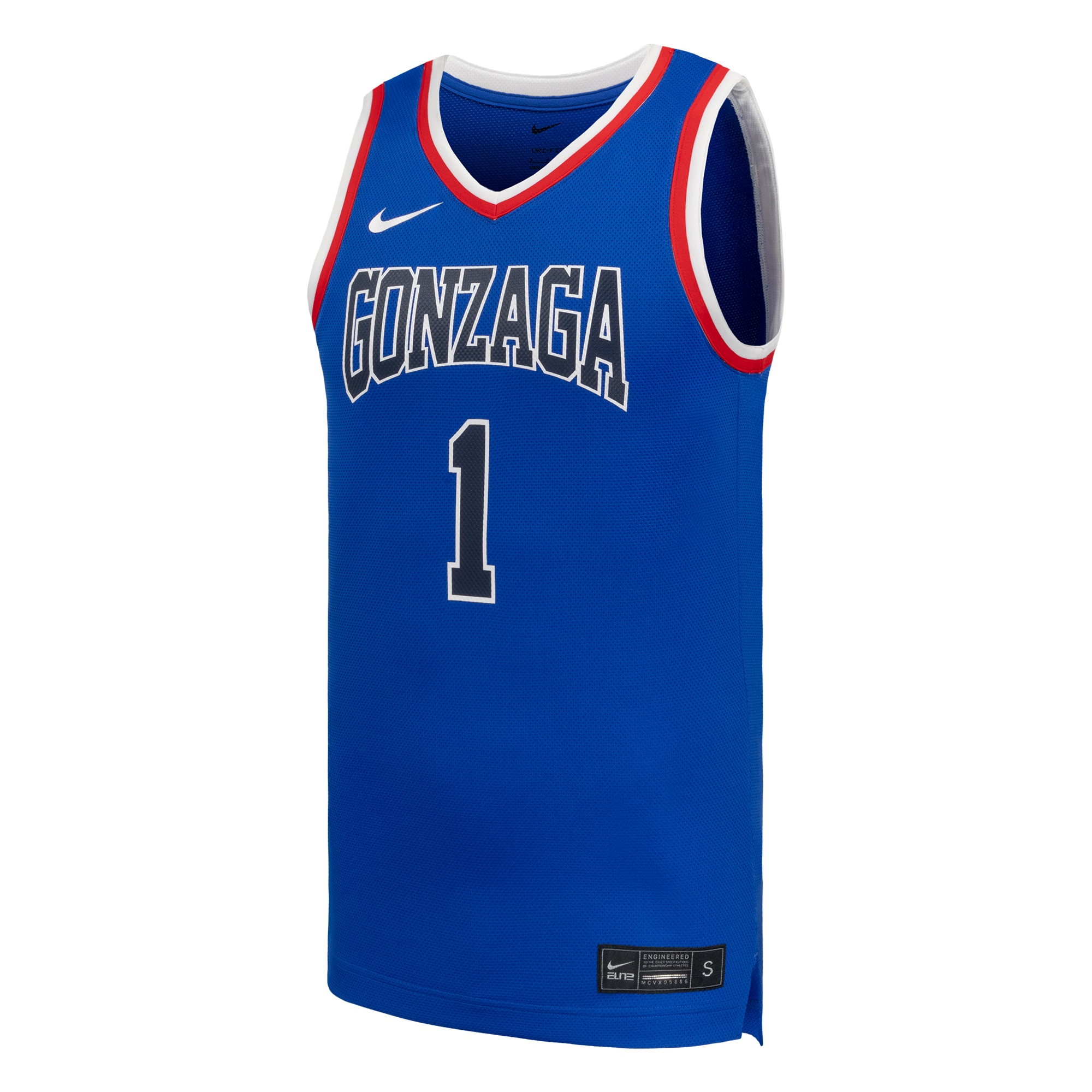 [NJP] Gonzaga Bulldogs Replica Basketball Jersey - Royal