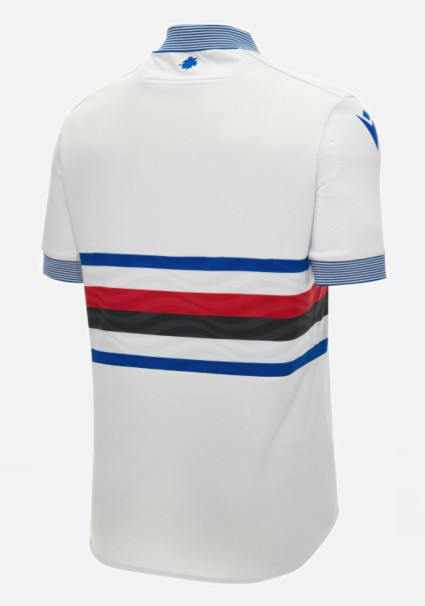 UC Sampdoria 2324 Away White Soccer Jersey Shirt - Official Replica