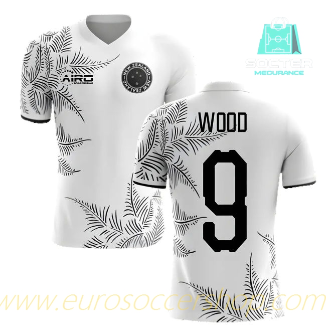 2025/26 Campaign New Zealand Premium Home Football Shirt Libero Collection (Wood 9)