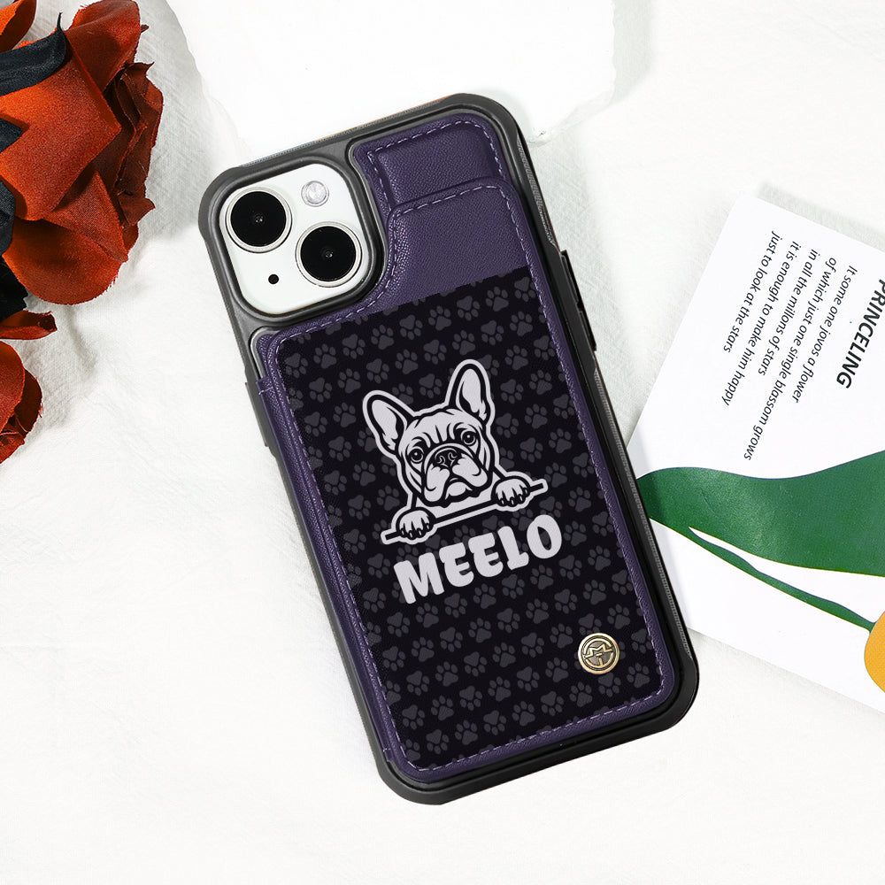 Alexandre - Personalized Leather Wallet Case for for iPhone & Samsung