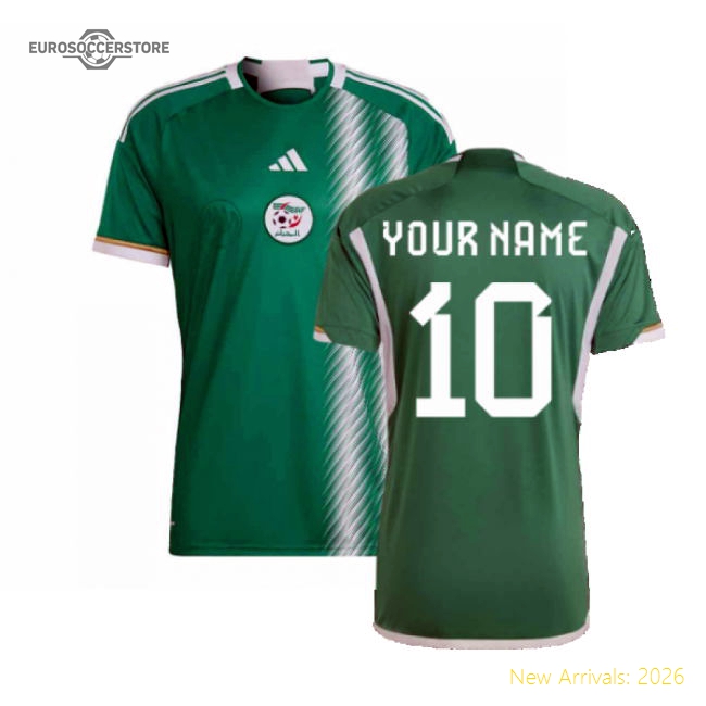 High-quality 2022-2023 Algeria National Team Away Jersey (your Name)