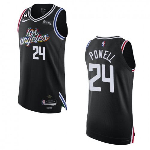 Black Nike Angeles Clippers #24 Clippers Jersey - Breathable Material