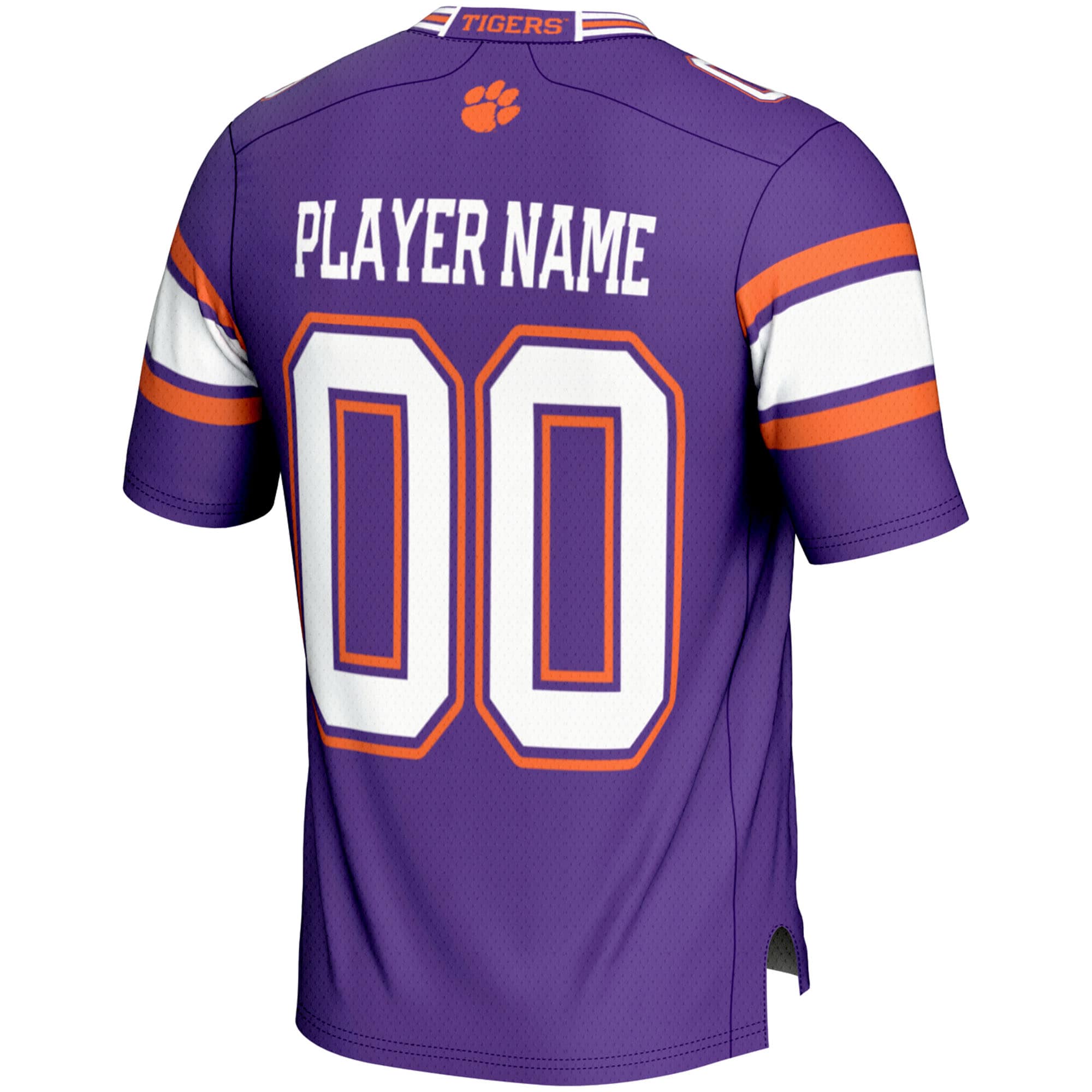 [NJP] Clemson Tigers GameDay Greats NIL Pick-A-Player Football Jersey - Purple