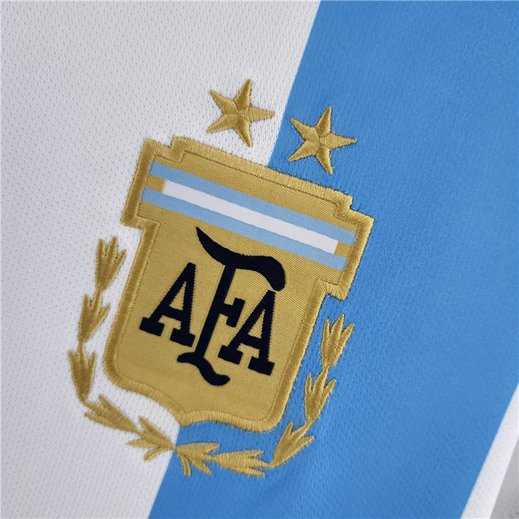 Women's Argentina World Cup 2022 Home Blue Soccer Jersey Football