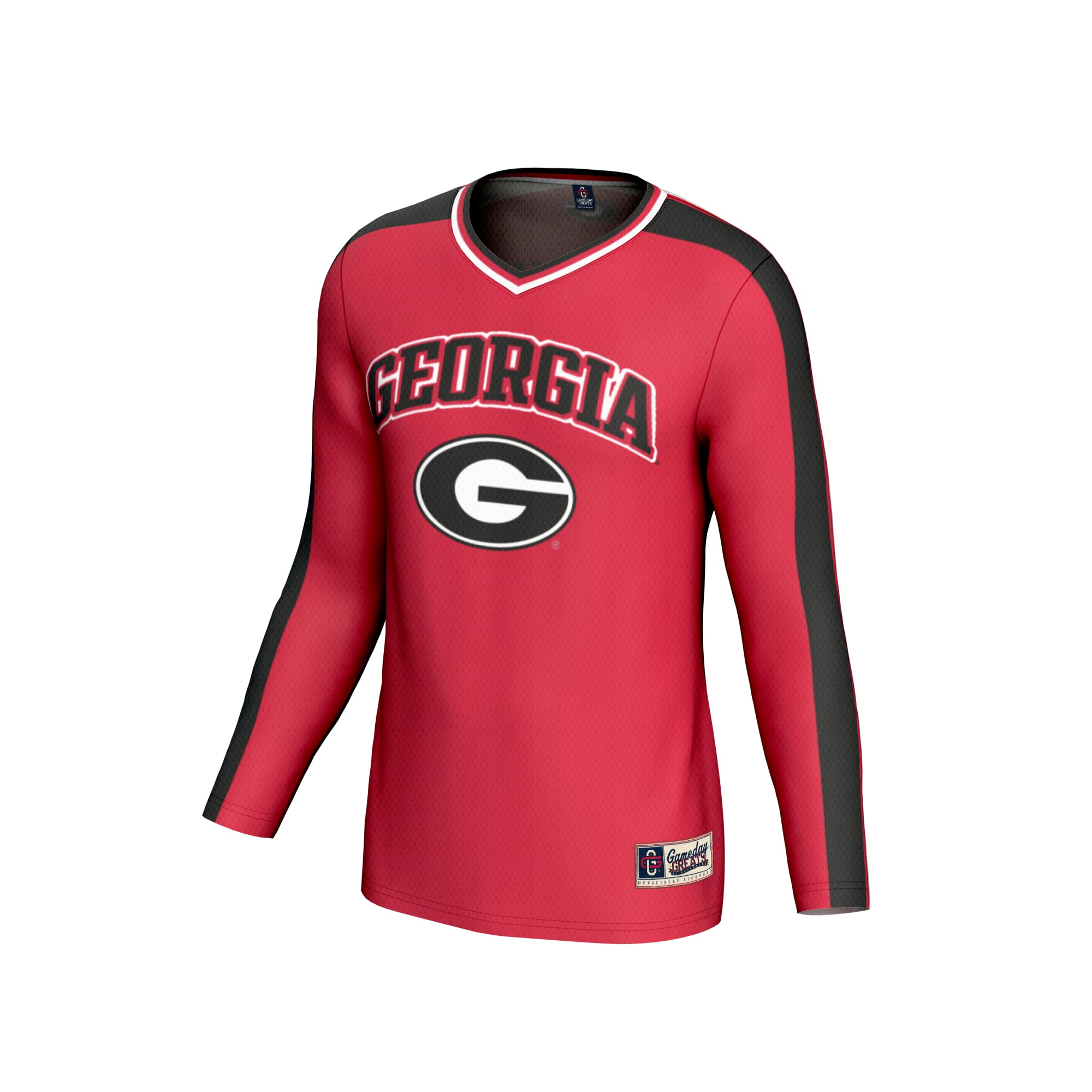 Georgia Bulldogs GameDay Greats Unisex NIL Pick-A-Player Collegiate Women's Volleyball Lightweight Fashion Jersey - Red