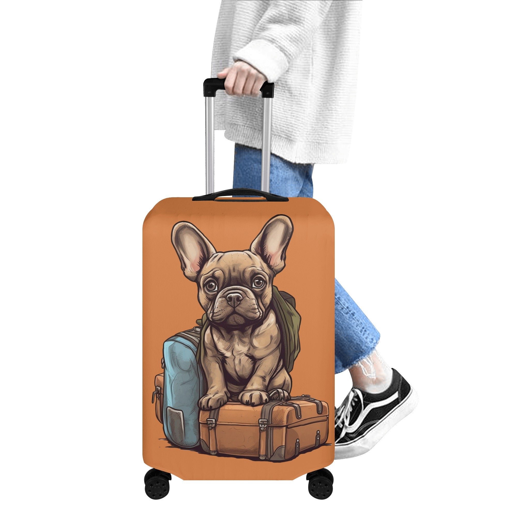 French Bulldog Coco Luggage Cover Essential Dog Supply