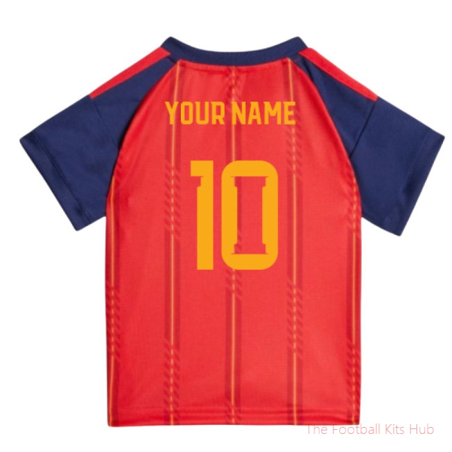 2026-2027 Spain Home Baby Kit (Your Name)