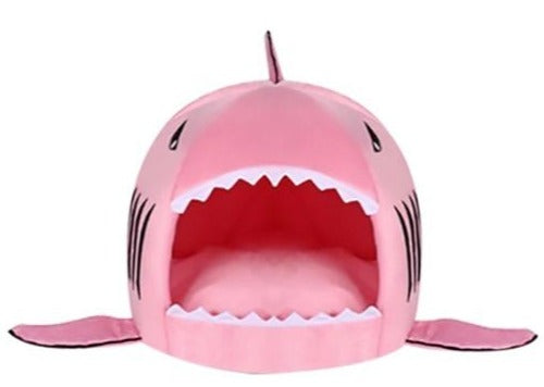 French Bulldog House For Frenchie (shark Bed) (ws14) Comfy Pet Product