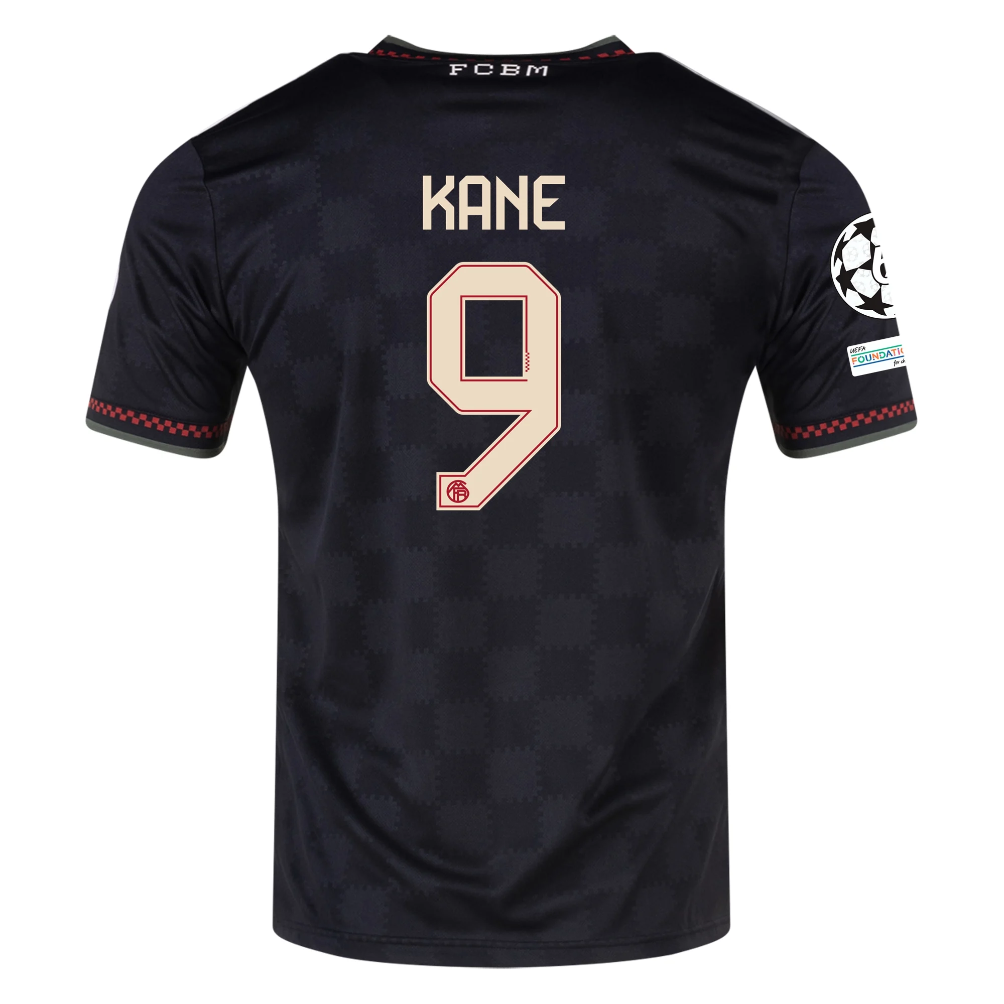 Buy Harry Kane Bayern Munich Third Soccer Jersey 25/26 Champions League Black Olive Green