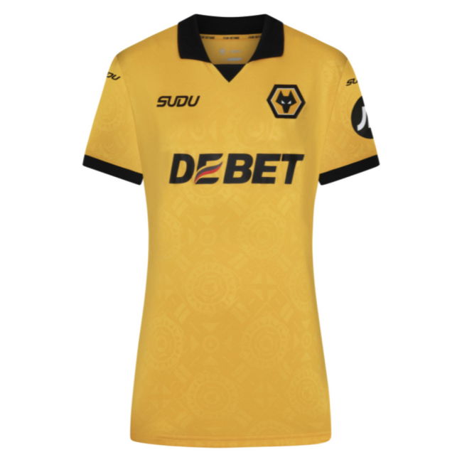Wolves Wolves Home Shirt Womens J Arias #10 Authentic Design Match...