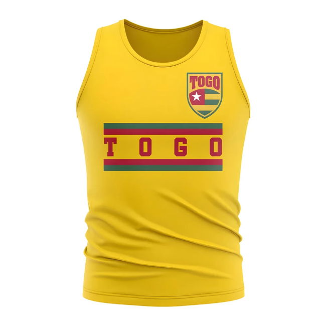 Premium-Quality Elite Togo Core Football Country Sleeveless Tee