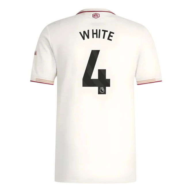 Authentic 2025-2026 Arsenal Third With Classic Design - True To Size