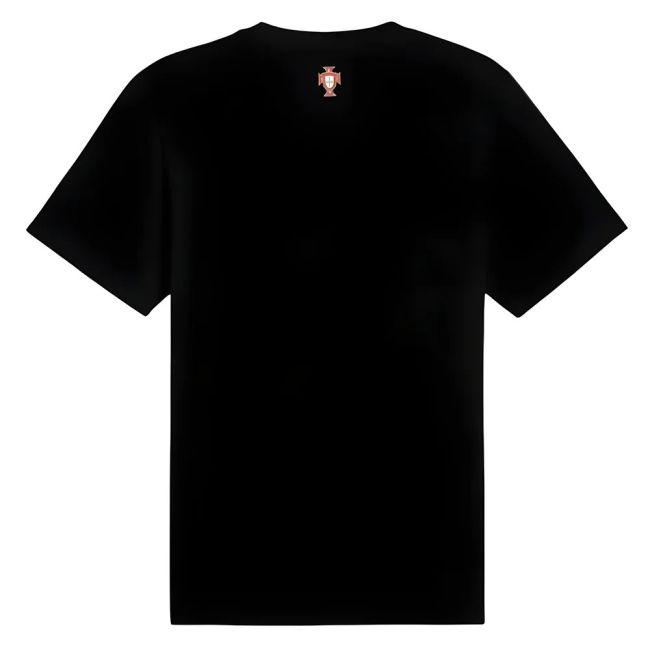 2025-2026 Portugal Ftblnrgy Tee (Black) Euro Netherlands