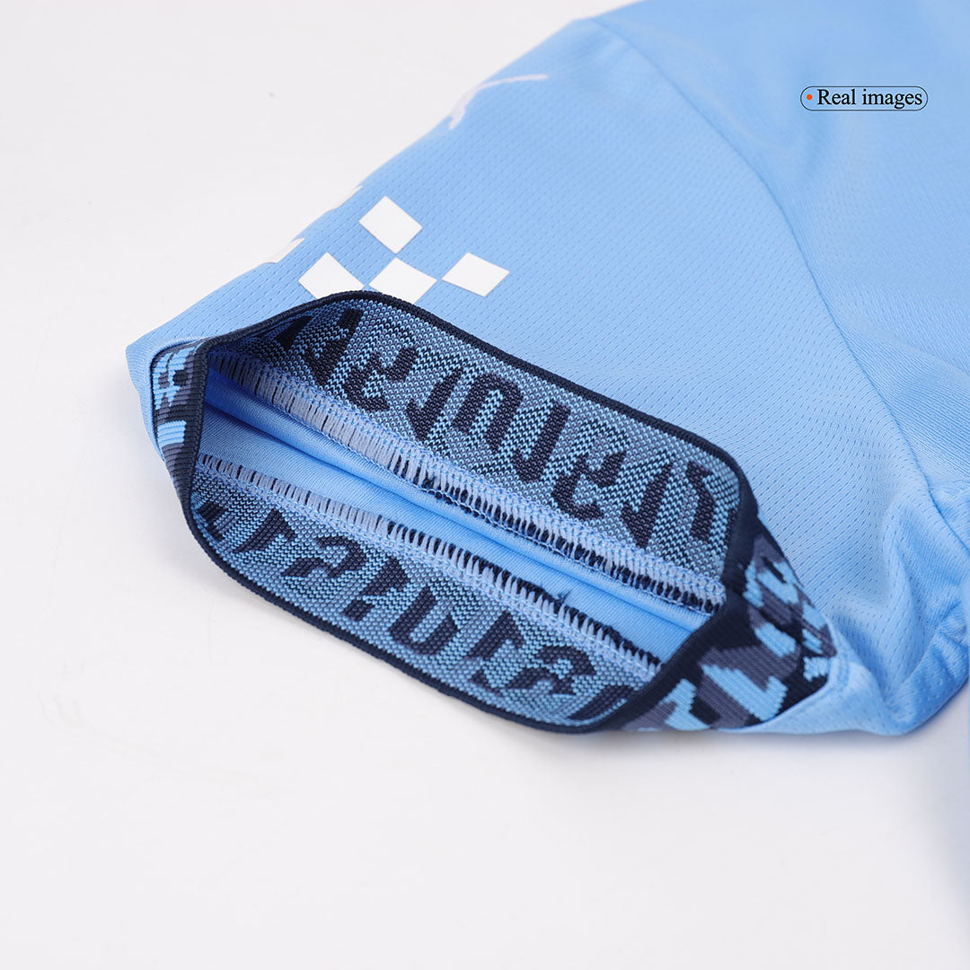 RODRIGO #16 Manchester City Home  Soccer Jersey 2024/25 Authentic Kit