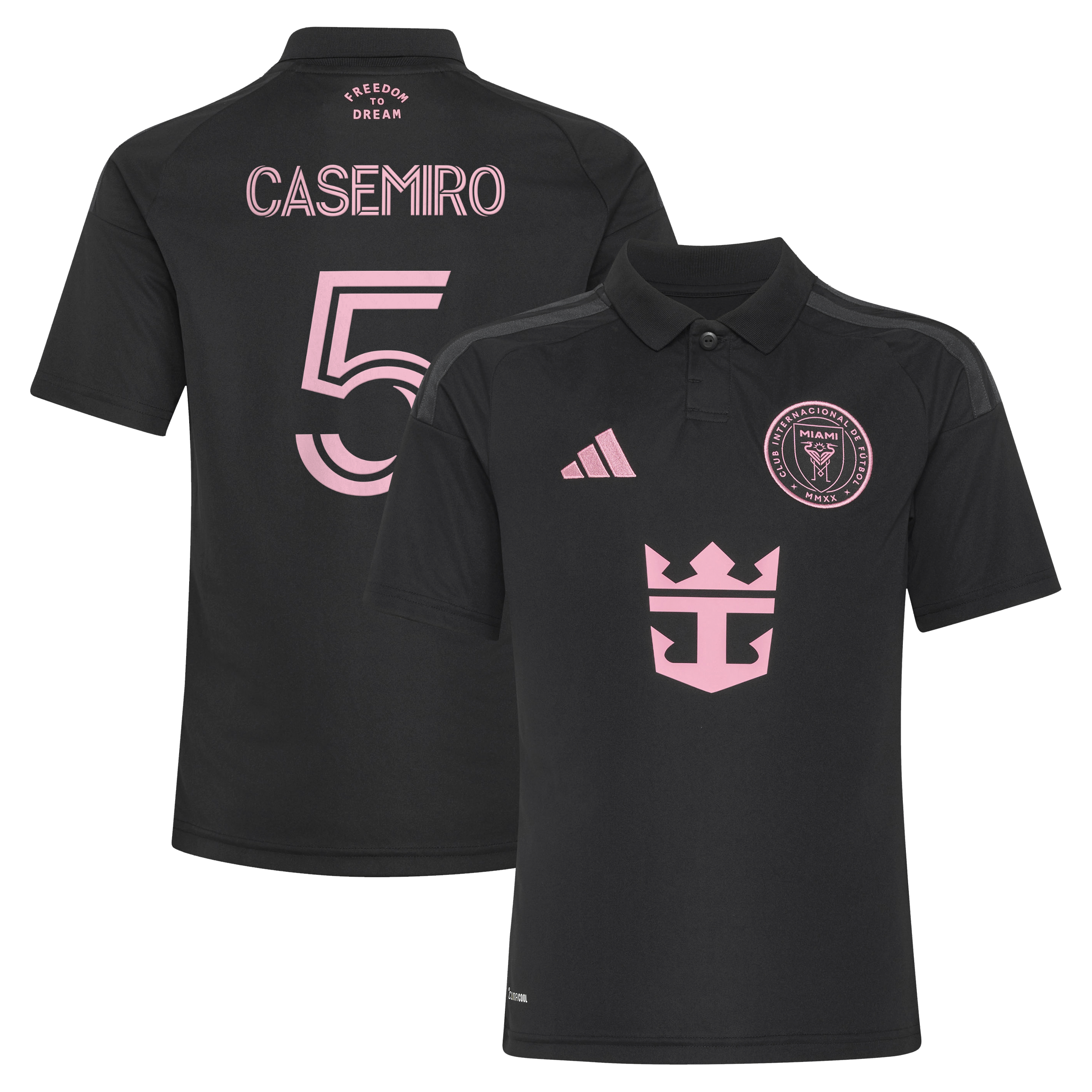 [LK] Casemiro Inter Miami CF Youth 2026 Presagio Replica Jersey - Black