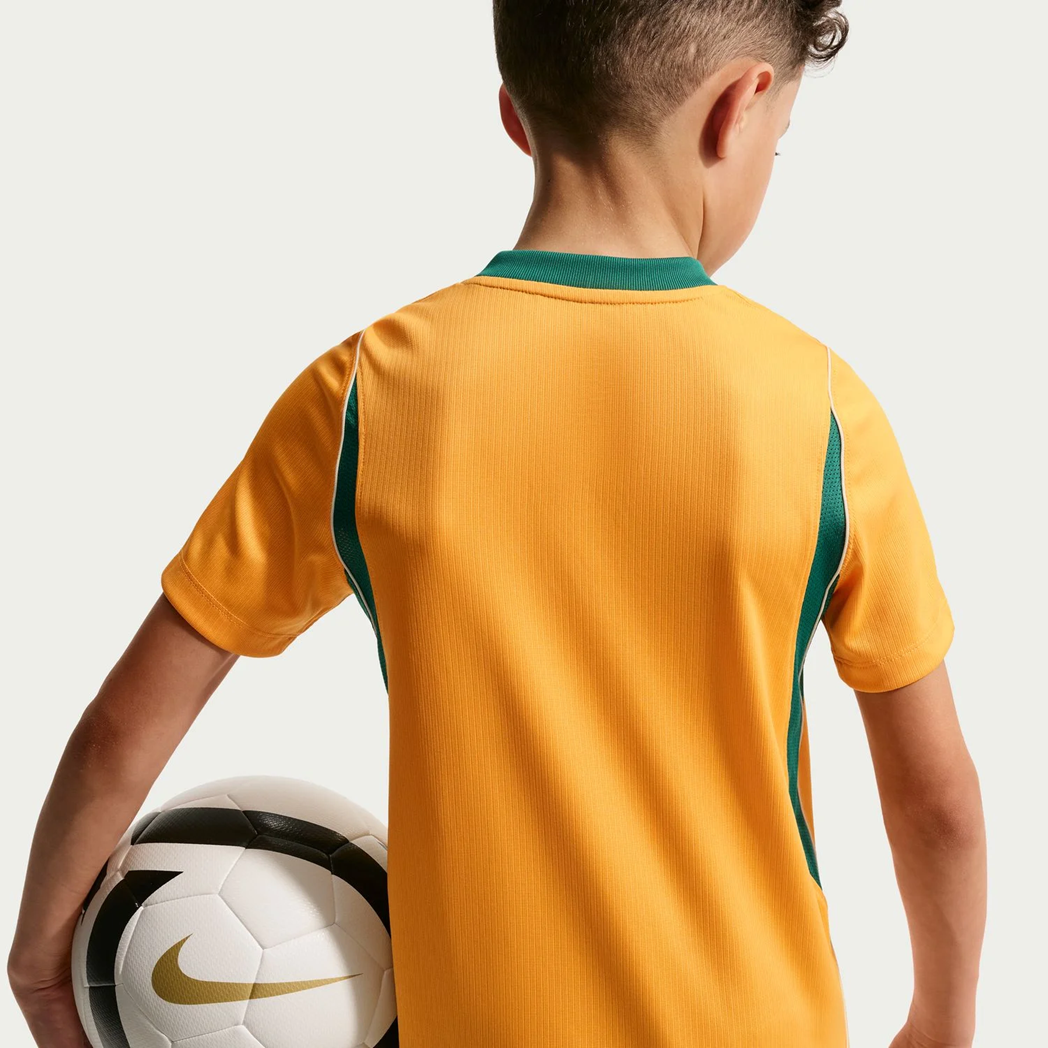 Australia 2026 Home Jersey Youth | Socceroos Kids Football Shirt