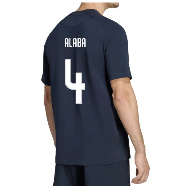 [DDJ] 2026 2027 Real Madrid Tiro Travel Tee Kit (Navy) (Alaba 4)