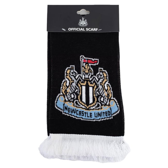 Authentic 2025-2026 Newcastle Scarf With Retro Design - Rising Star