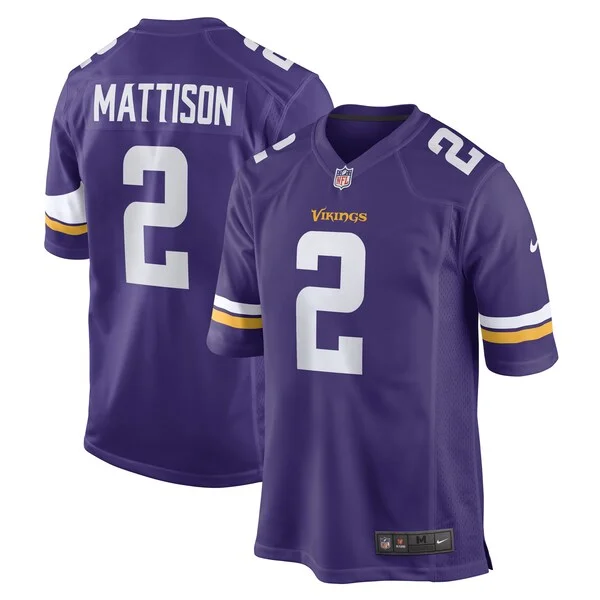 Performance None Game Jersey - Premium Purple NFL Fan Jersey | Game...