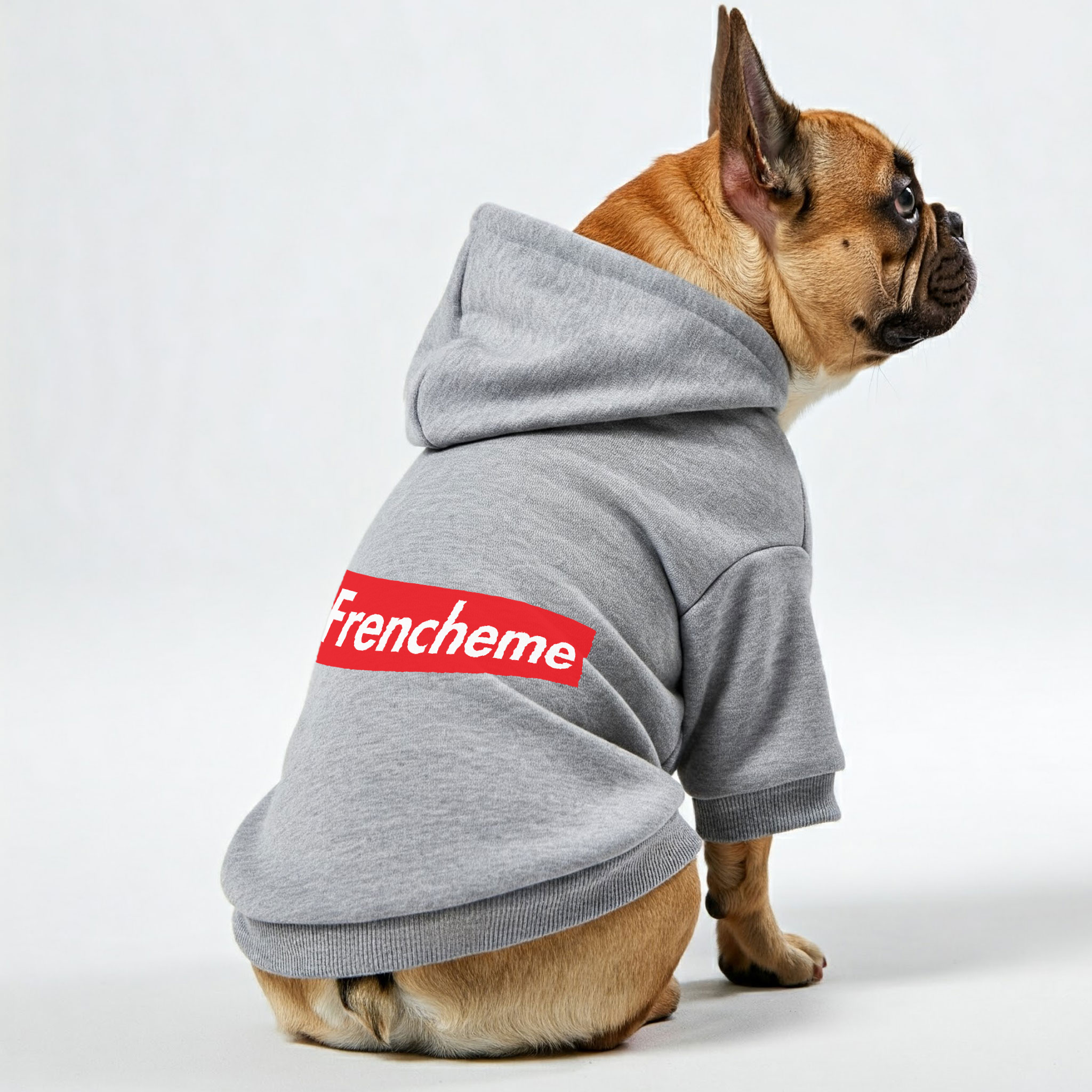 French Bulldog Frencheme Personalized French Bulldog Hoodies With