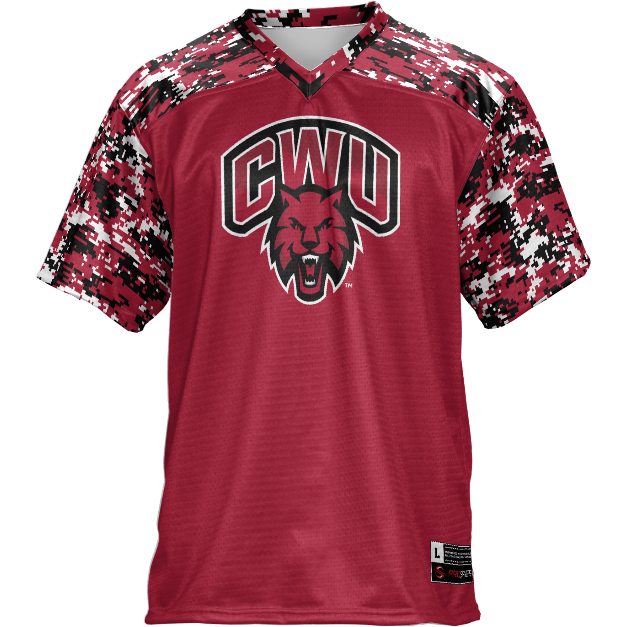 Central Washington Wildcats GameDay Greats 2026 Season Football Jersey - Crimson