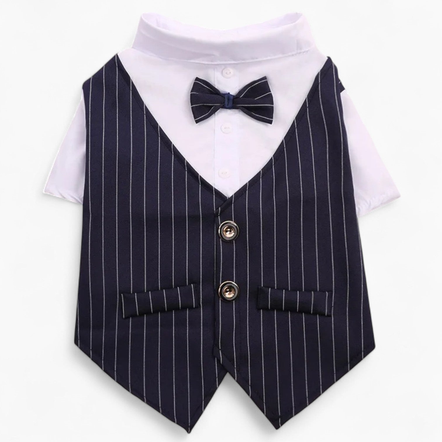 French Bulldog Bowgan French Bulldog Tuxedo – Formal Dog Wedding Outfit