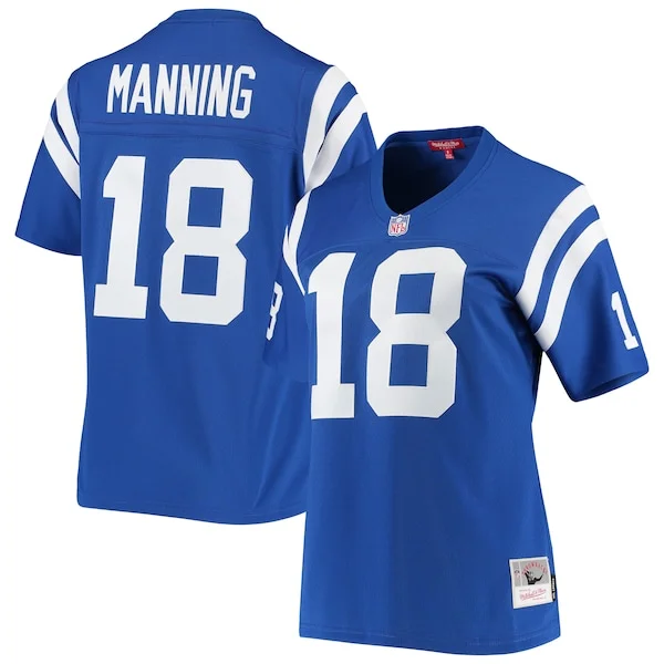 None Peyton Manning Replica Jersey - Royal | NFL Player Jersey