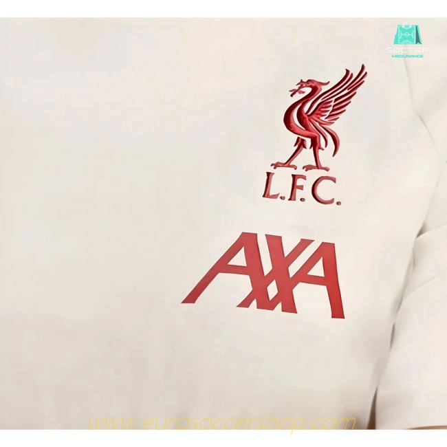 2025-2026 Liverpool Training Tee (White) - Kids