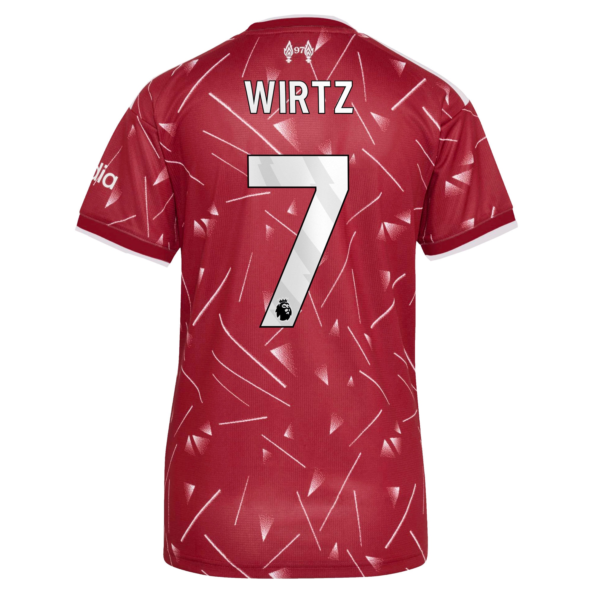 [SJH] Florian Wirtz Liverpool Women's 2026/27 Home Replica Jersey - Red
