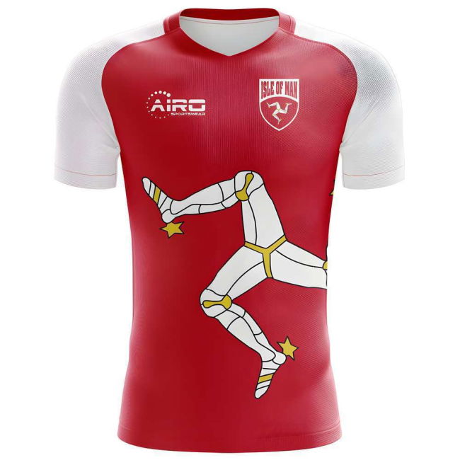 Athletic 2025-2026 Isle Of Man Home Concept Football Shirt - Womens