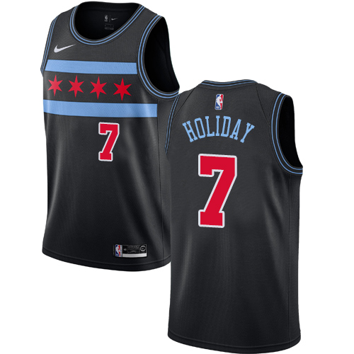 Chicago Bulls Justin High-Quality Jersey Contemporary Design #7