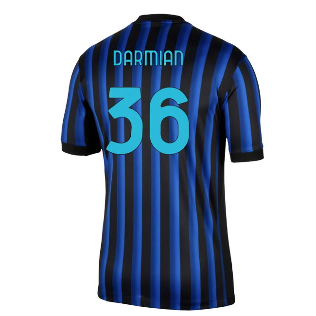 Authentic 2025-2026 Inter Milan Home With Retro Design - Rising Star