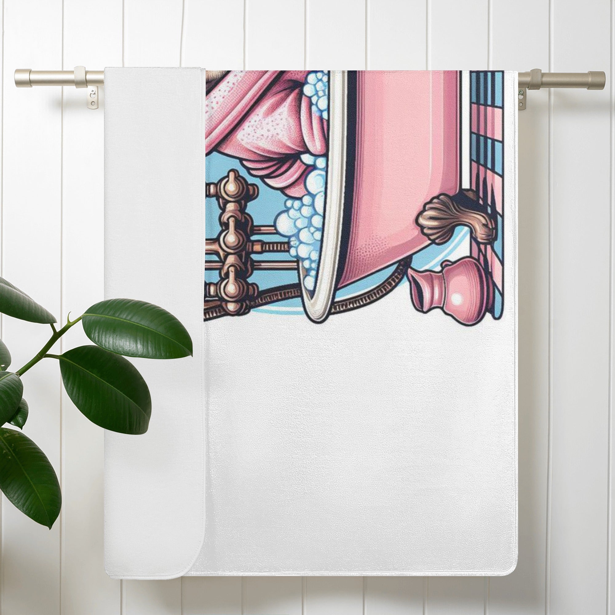 French Bulldog Lexi Bath Towel Cute Frenchie Essential