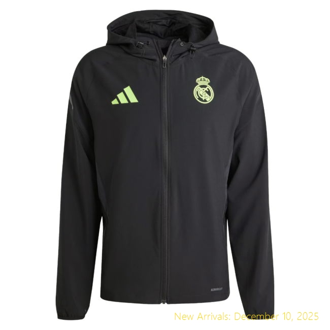 2025-2026 Real Madrid Home None - Authentic Kit - Black Color