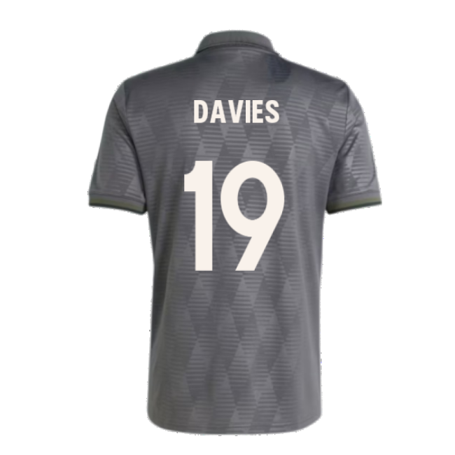 Elite Performance Replica Bayern Davies #19 Updated Design Jersey
