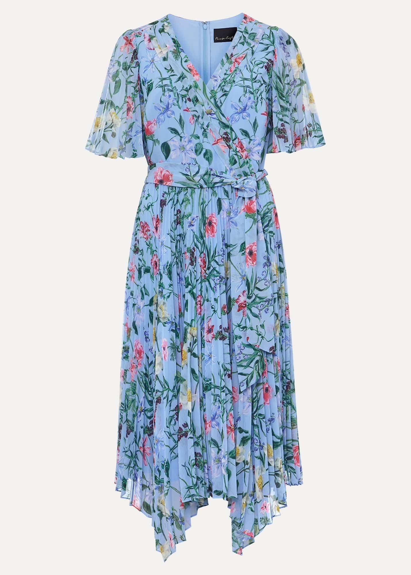 Petite Kendall Floral Midi Dress