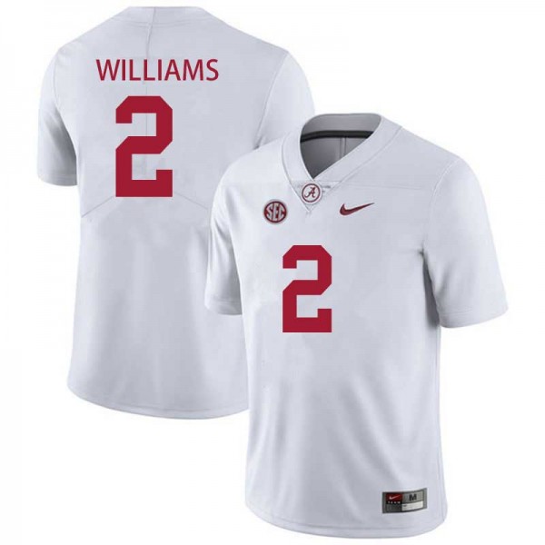 Act Ryan Williams #2 Nike Men White Authentic Game Jersey