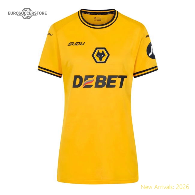 Official 2024-2025 Wolves Home Shirt (womens) - Premium Quality Baby