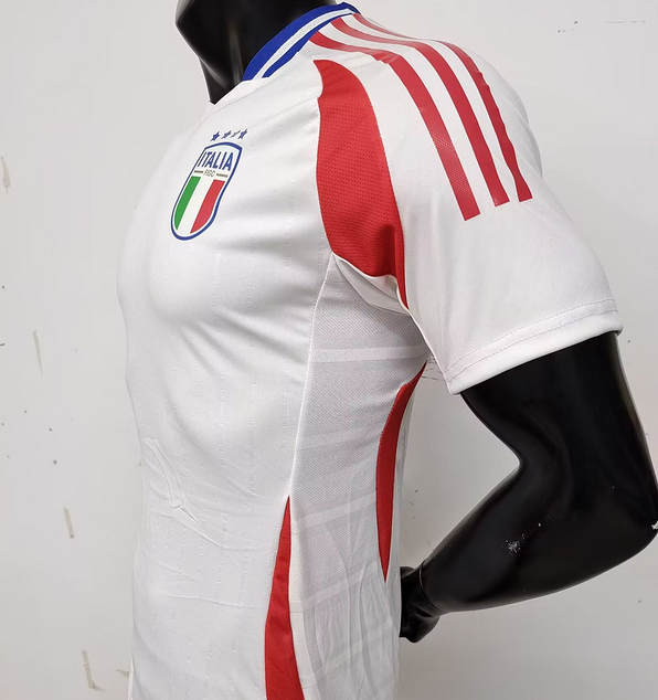 Quick Dry UEFA Euro 2024 Italy Away Shirt Authentic Version