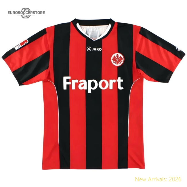 Professional-Grade Eintracht Frankfurt 2010-12 Home Shirt ((Very Good)