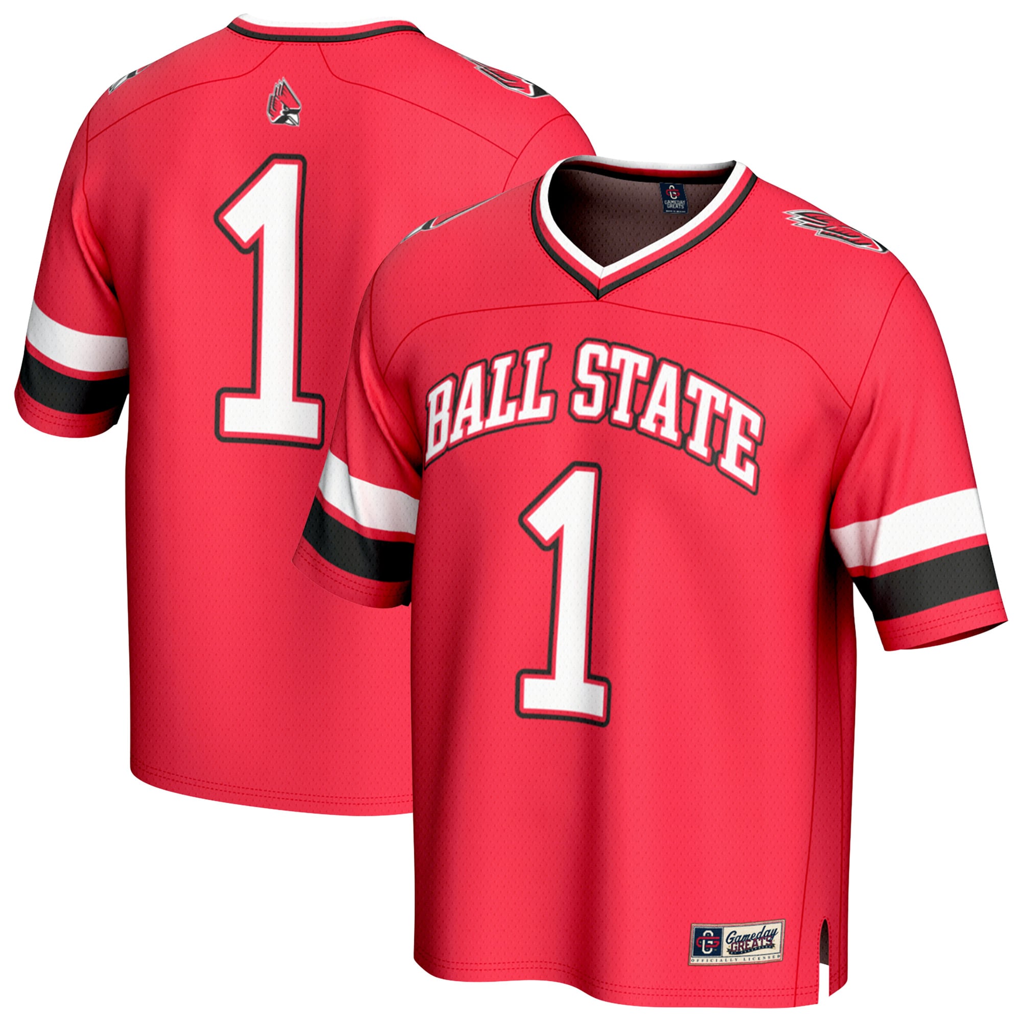 [Youth] Ball State Cardinals #1 Football Jersey - Cardinal | Stadium Series 2026/27