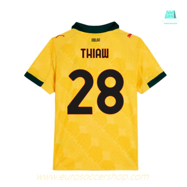 2025-2026 AC Milan Third Shirt (Kids) (Thiaw 28)