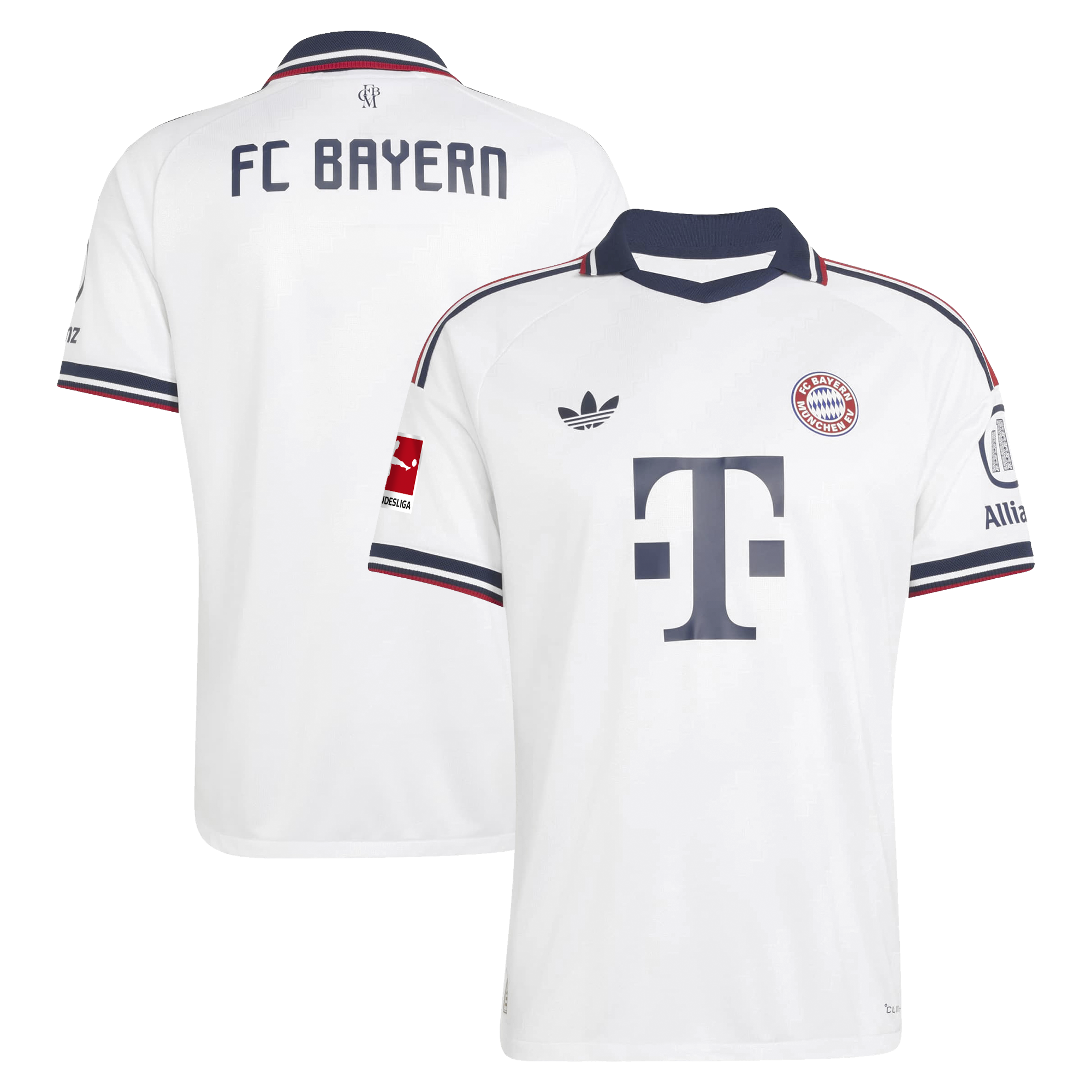 [SJH] Bayern Munich 2026/27 Away On-Field Authentic Jersey - White