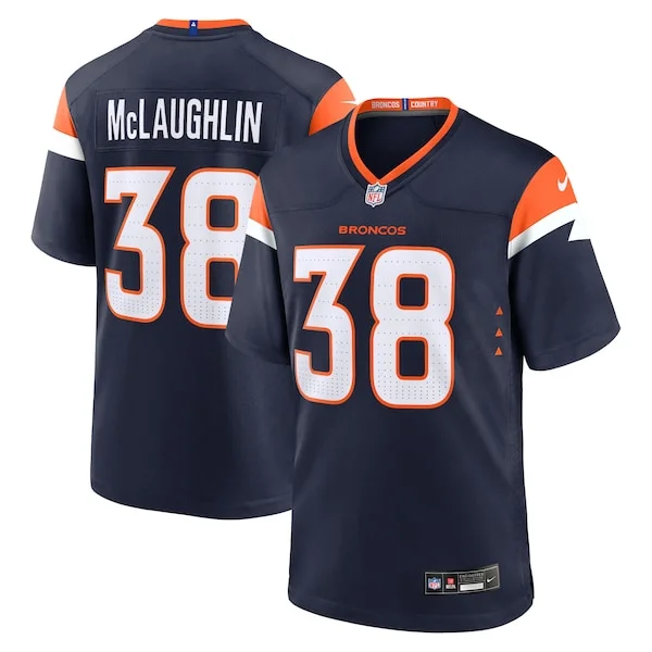 None Game NFL Jersey - Navy | High-Quality Football Apparel | NFL Foot