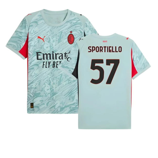 Authentic 2025-2026 AC Milan Italian Home Jersey