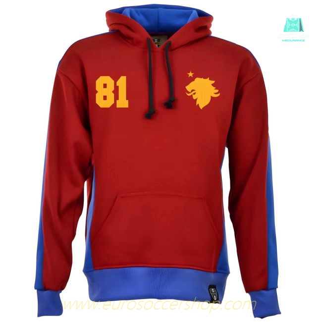 Aston Villa Number 81 Retro Hoodie