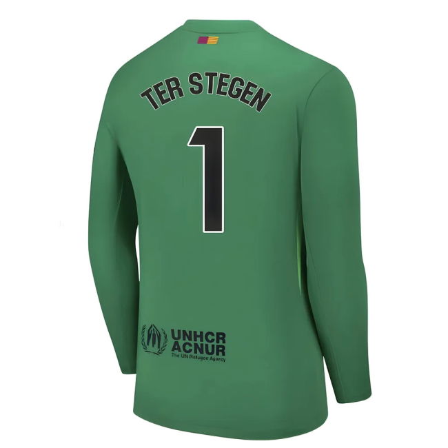 2025-2026 Barcelona Home Value for Money Football Shirt (Green)