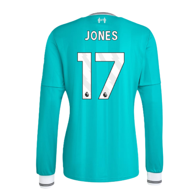 2025-2026 Liverpool Long Sleeve Third Shirt (Jones 17) (Collector's...