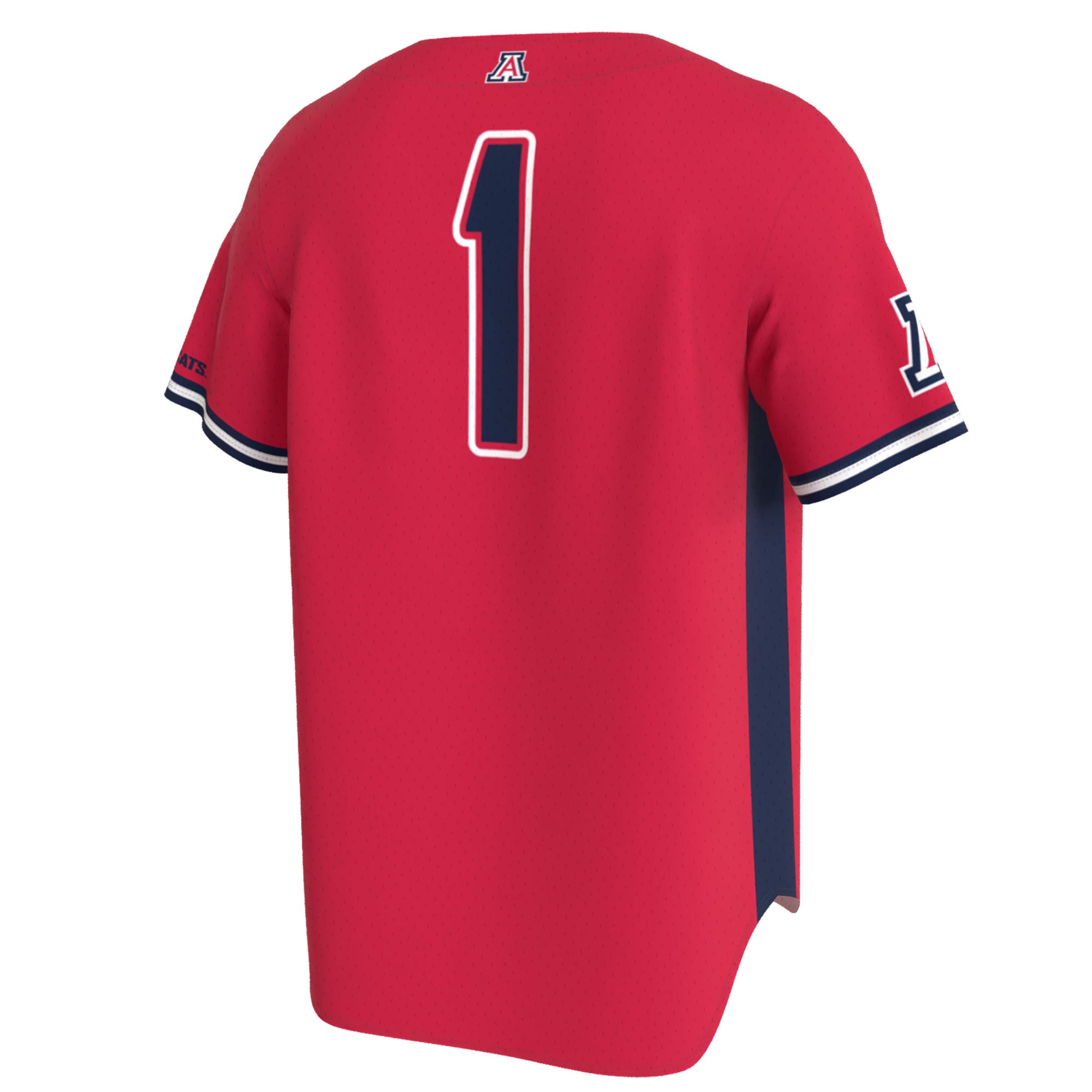 Arizona Wildcats GameDay Greats Unisex Lightweight Collegiate Baseball Fashion Jersey - Red