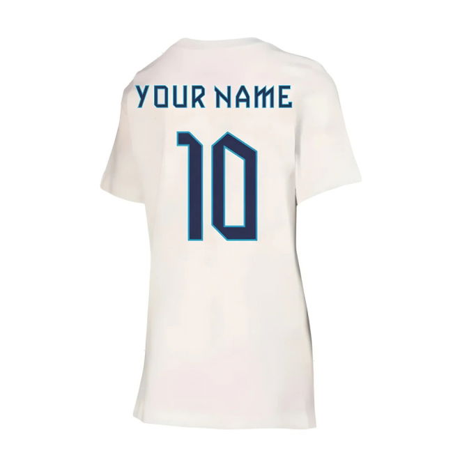 Authentic 2022-2023 England Crest Player High Jersey Football Euro